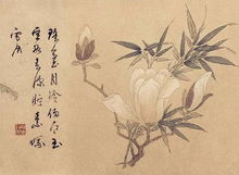 赏画 明代孙克弘 百花图卷